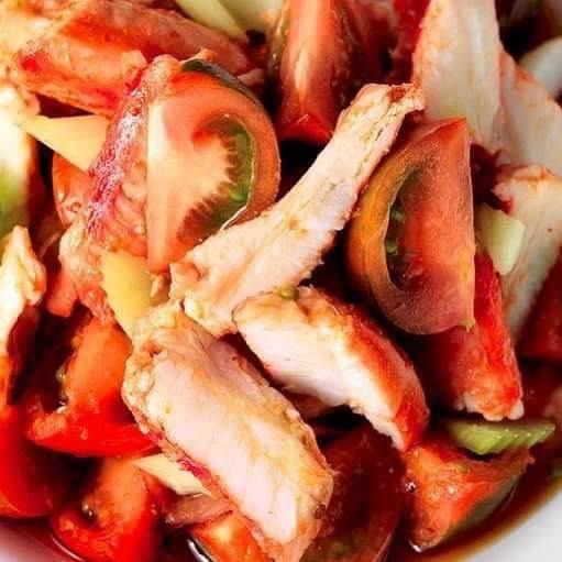 KING CRAB alla Catalana (salsa di pomodoro e pomodorini secchi) - POMOPOP NAPOLI