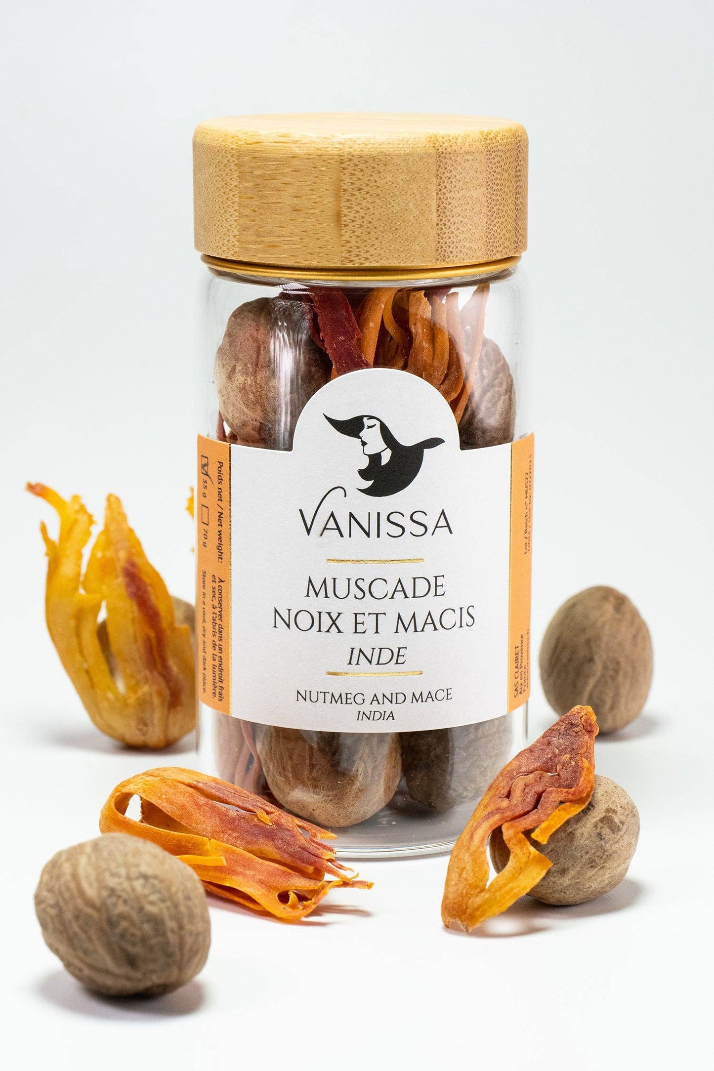 Noce Moscata e Macis - India - Vanissa - 35 g