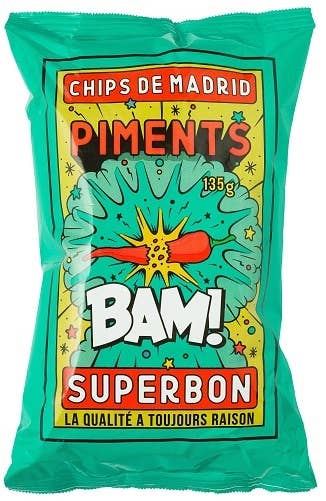 Chips al Peperoncio - 135 g - Superbon