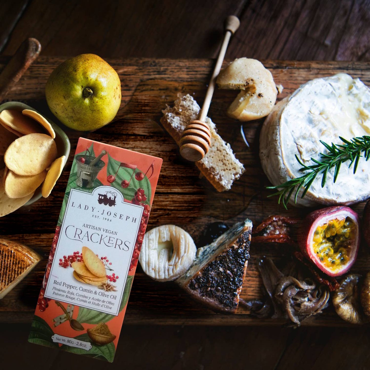 Cracker al Pepe Rosa e Cumino - Lady Joseph