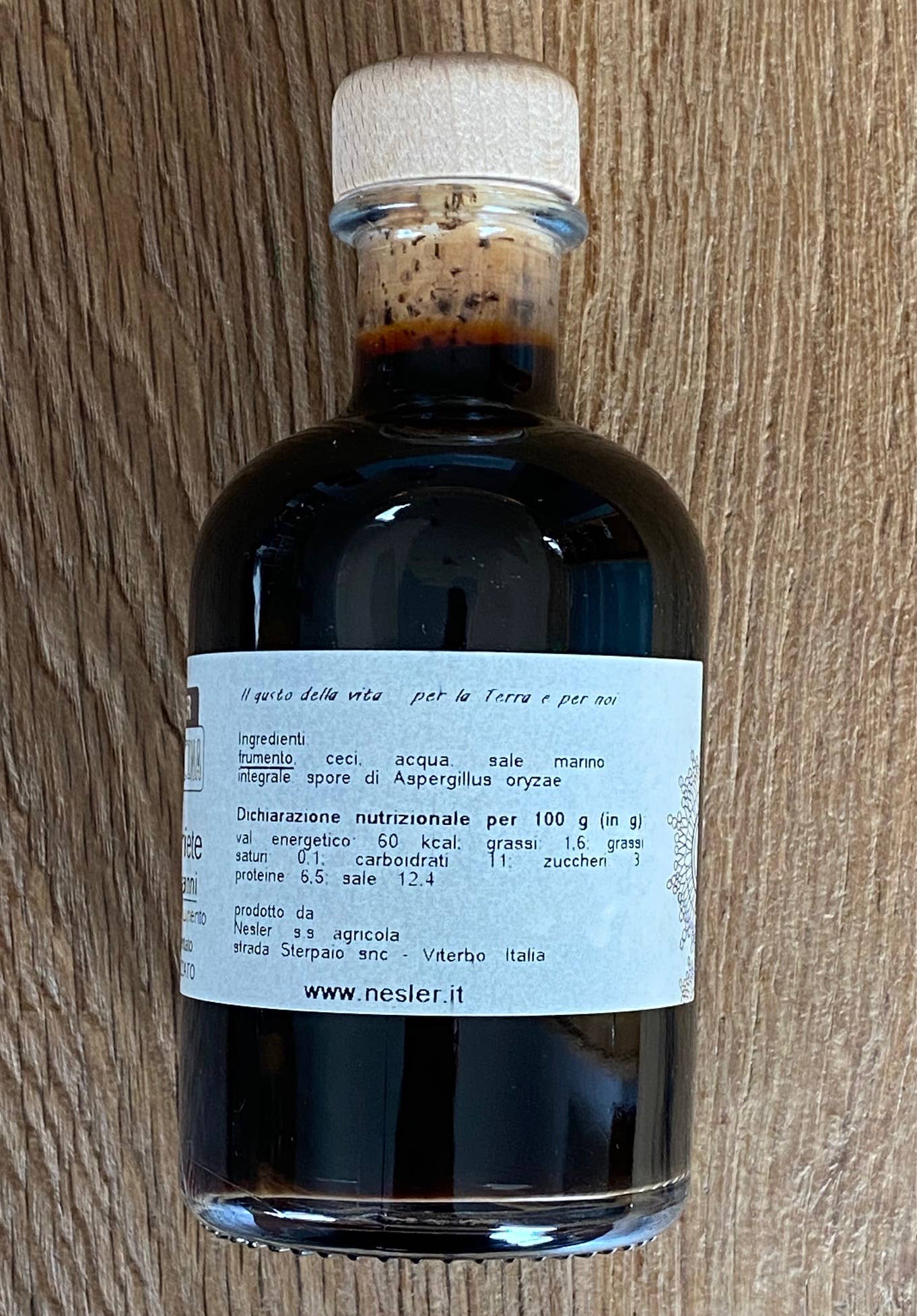 Salsa Ariete Riserva - Salsa di Ceci e Frumento - 200ml -Nesler Cibo Vivo