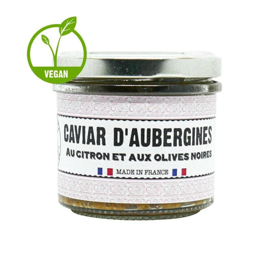 Caviale di melanzane con limone e olive nere Vegano - La cerise sur l'apéro - 90g - Drugstore Napoli