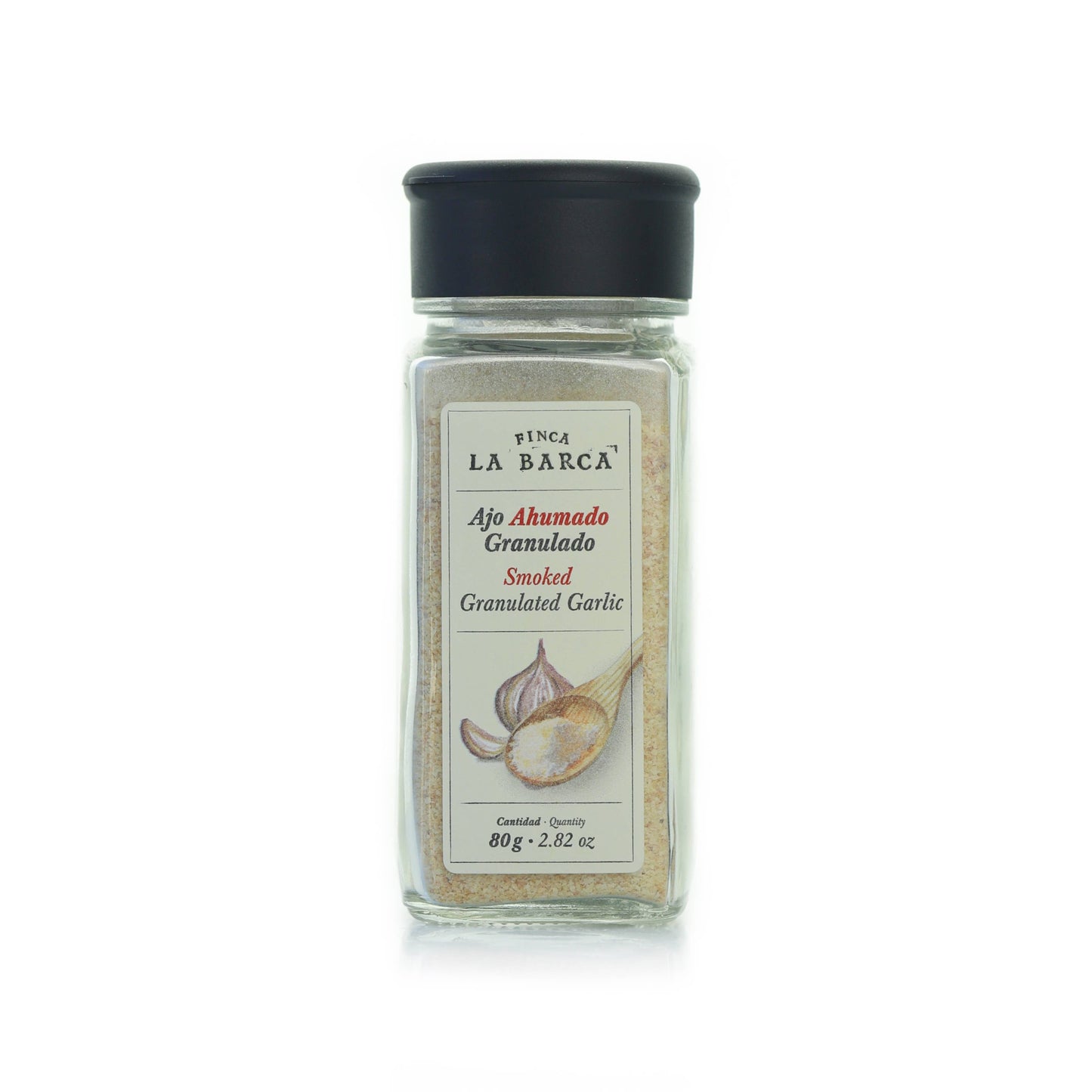 Ajo Ahumado Granulado - Finca La Barca - 80 g.