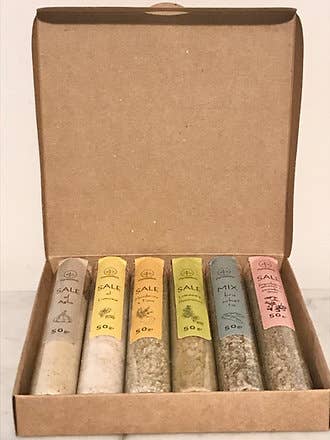Confezione 6 Sali aromatizzati