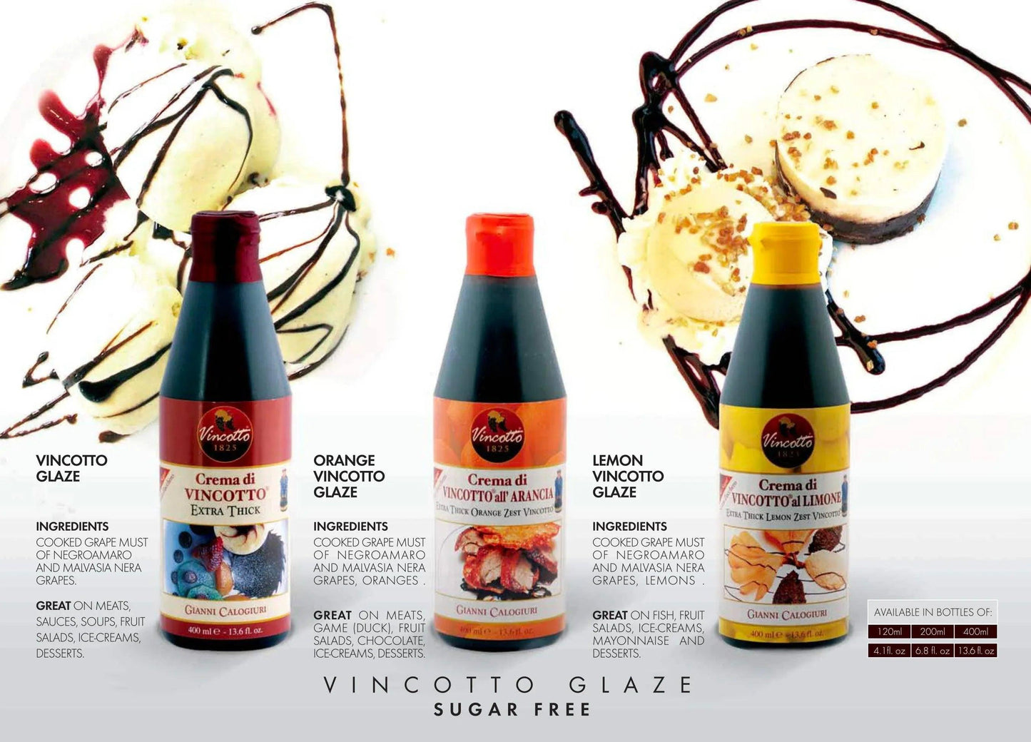 Crema di Vincotto ai Fichi - Vincotto balsamico - Glaze - 120ml - Drugstore Napoli
