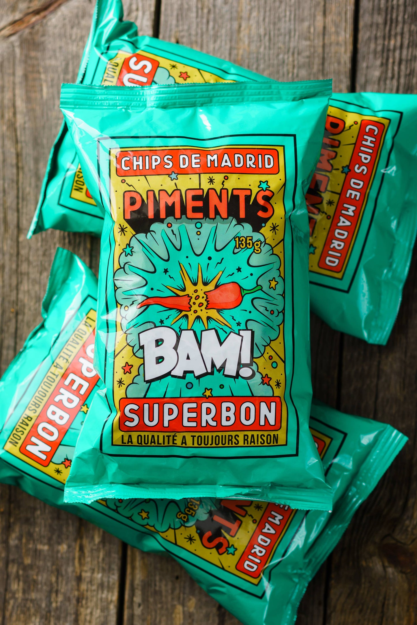 Chips al Peperoncio - 135 g - Superbon