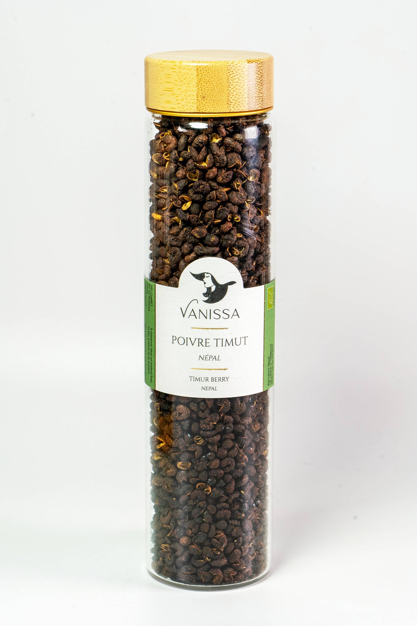 Pimienta Timut orgánica (Timur Berry) - Nepal - 30 g - Vanissa