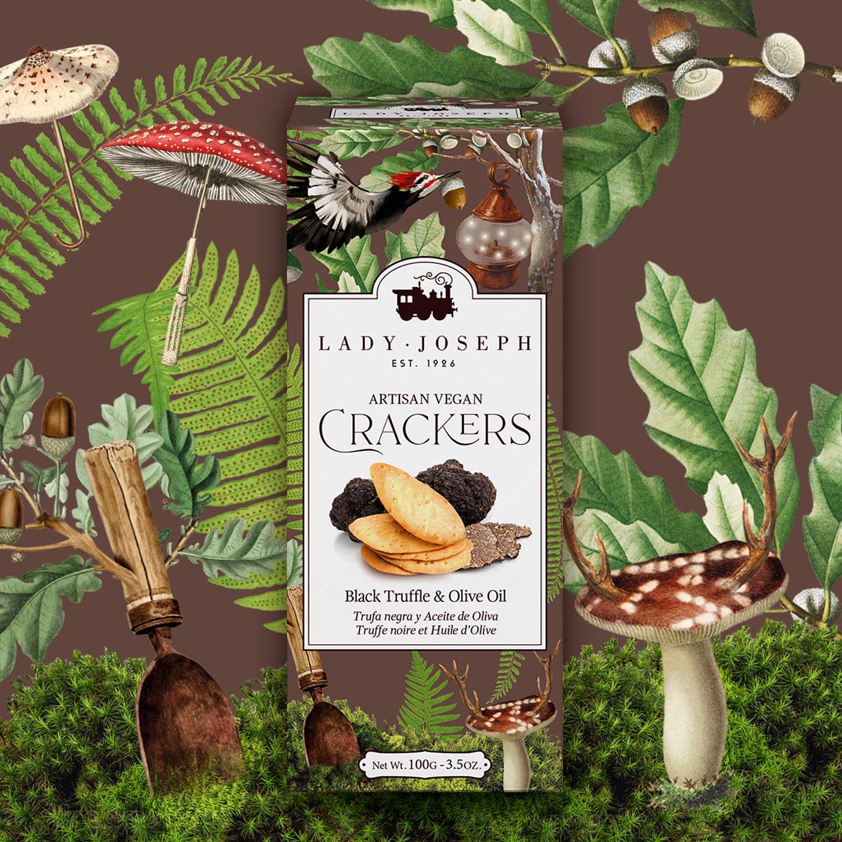 Cracker al Tartufo Neron - Lady Joseph