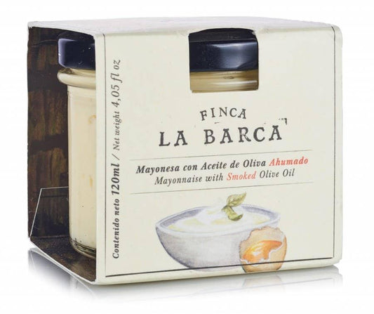 Maionese Affumicata All'Olio Di Oliva - Finca La Barca - 120g - Drugstore Napoli