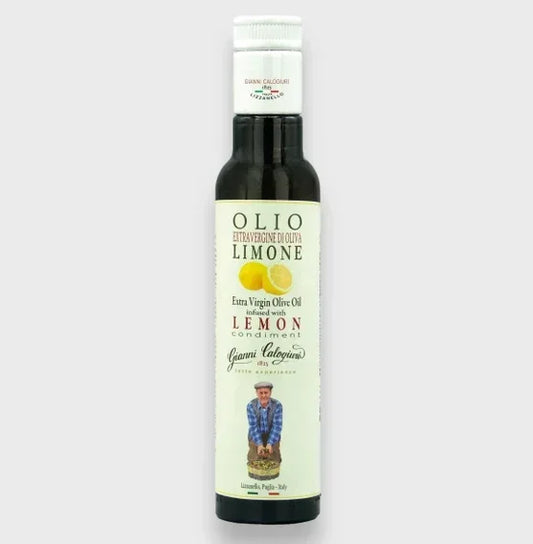 Olio Extravergine di oliva aromatizzato- 100ml - Gianni Calogiuri Azienda Agricola - Drugstore Napoli