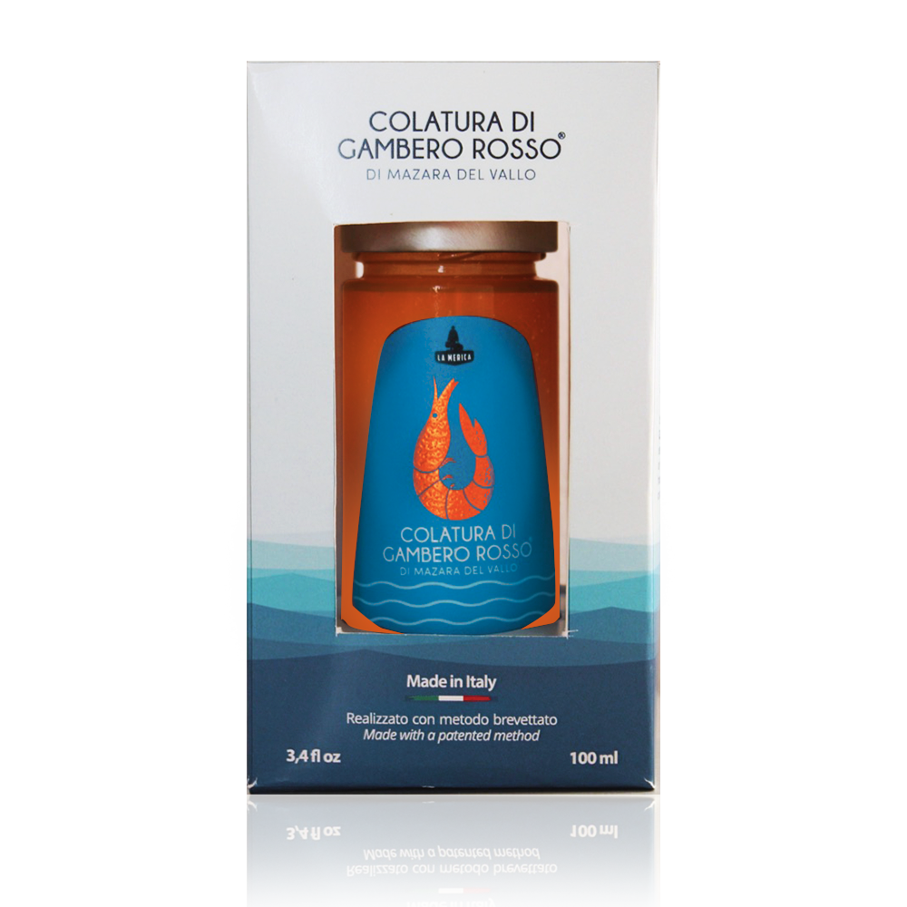 Colatura di Gambero Rosso® di Mazara del Vallo - La Merica - 100 ml- Made in Italy