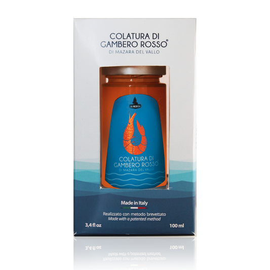 Colatura di Gambero Rosso® di Mazara del Vallo - La Merica - 100 ml- Made in Italy