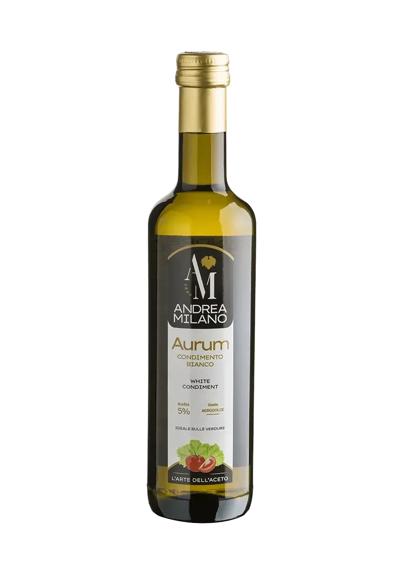 Condimento Bianco Aurum - Andrea Milano - 500ml - Drugstore Napoli