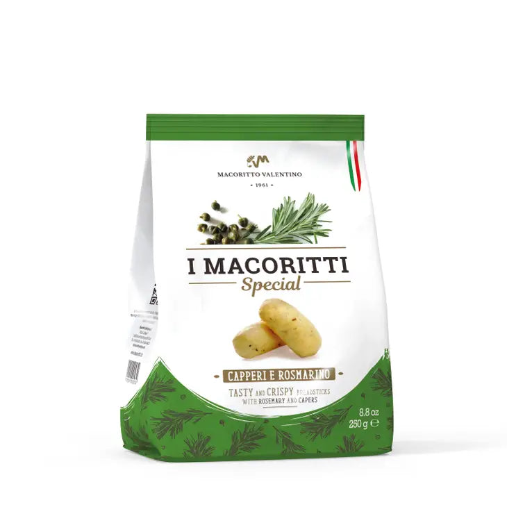 I Macoritti Con Rosmarino E Capperi Minigrissini Special -MACORITTO VALENTINO