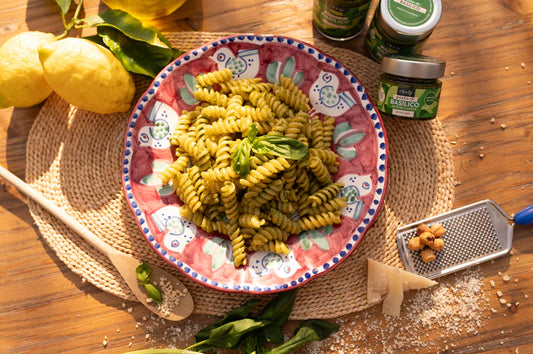 Pesto di Basilico Gourmet con bufala e nocciole di Giffoni - 130g - Elody