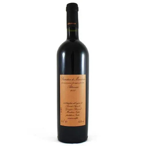 Primitivo di Manduria DOP 2015 – Attanasio - Drugstore Napoli
