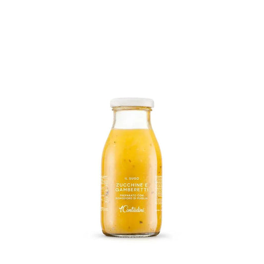 Sugo Zucchine e Gamberetti - I Contadini - 250gr - Drugstore Napoli