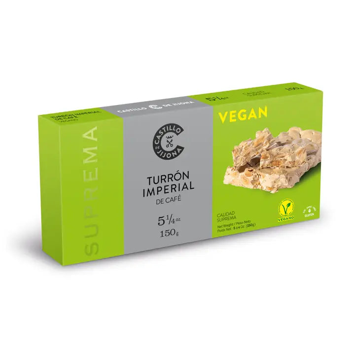 Turrón de Café Imperial VEGANO Calidad Suprema 200g CASTILLO DE JIJONA