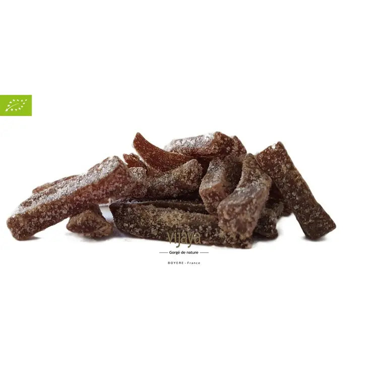 Zenzero candito con Rapadura- Stick.- 250g- Biologico