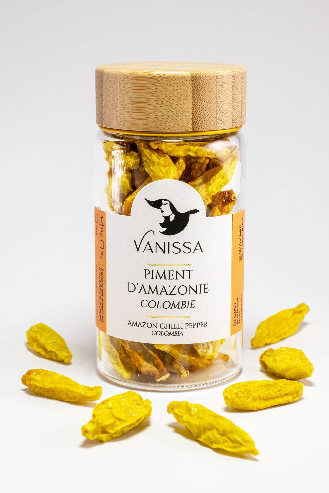 Ají amarillo amazónico - Colombia - Vanissa - 15 g