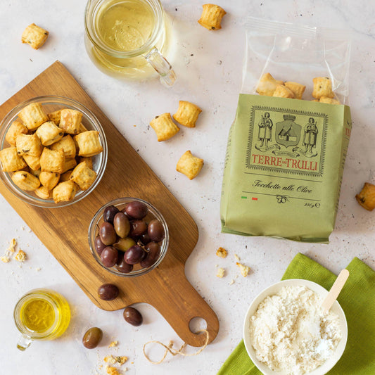 Tocchetto alle Olive Pugliesi - Terre dei Trulli - 250g - Snack Made in Italy - Drugstore Napoli