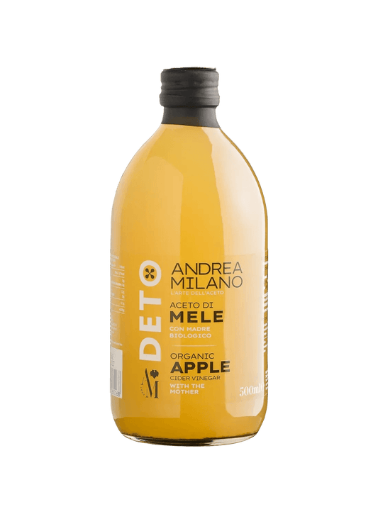 Deto - Aceto di Mele Biologico con Madre - Andrea Milano - 500ml - Drugstore Napoli