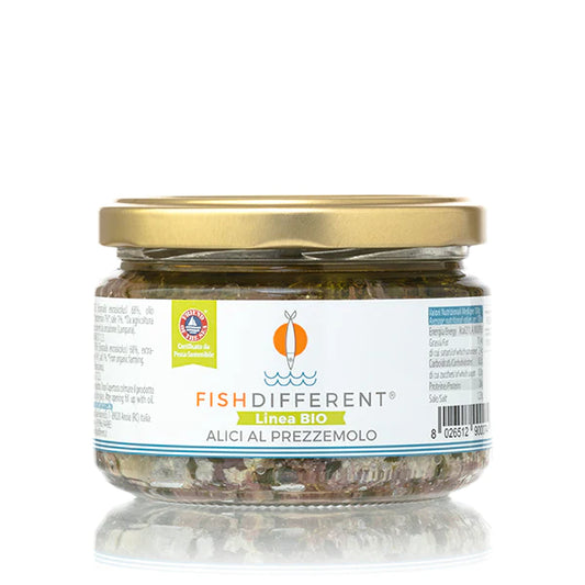 Filetto Rustico di Alici - Linea Bio -  Fish Different - 250gr