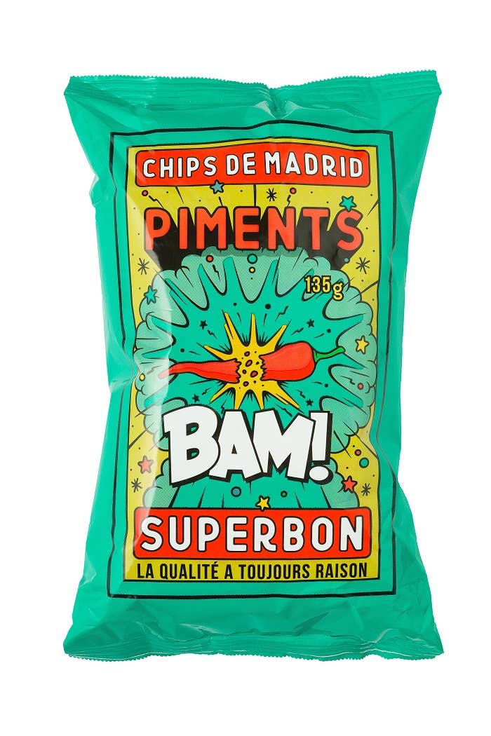 Chips al Peperoncio - 135 g - Superbon