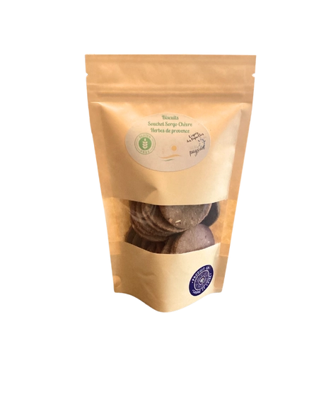 Biscotti di capra Souchet Sorgo Herbes de Provence - Senza glutine