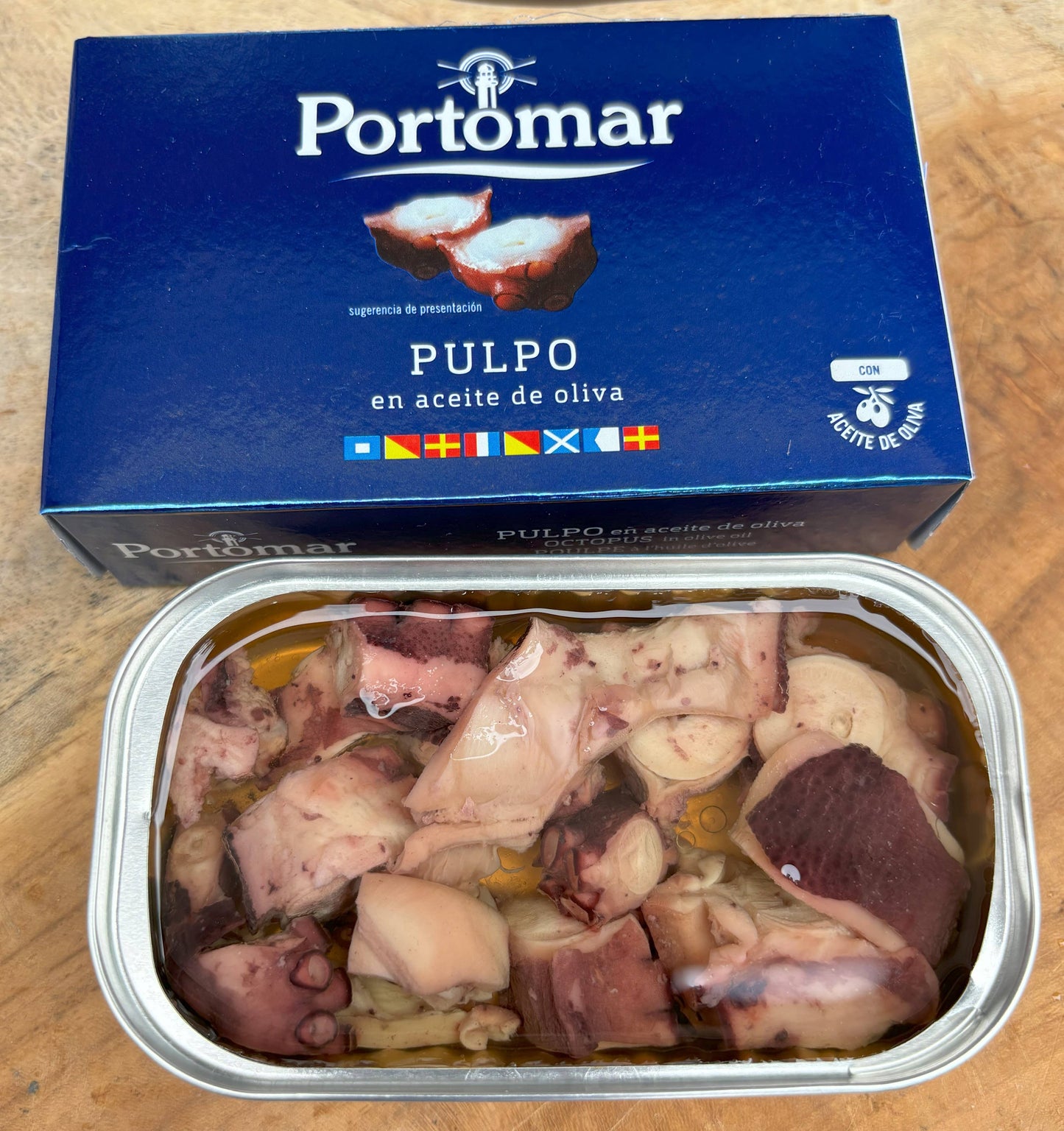 Confettura di polpo con olio d'oliva - 111g - Poromar