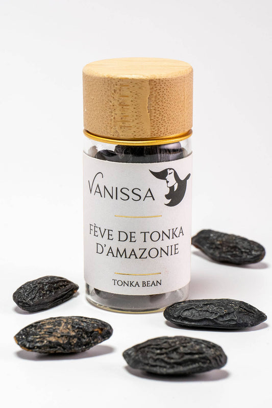 Fave Tonka Amazzonici - Bottiglia da 10 fagioli - Vanissa