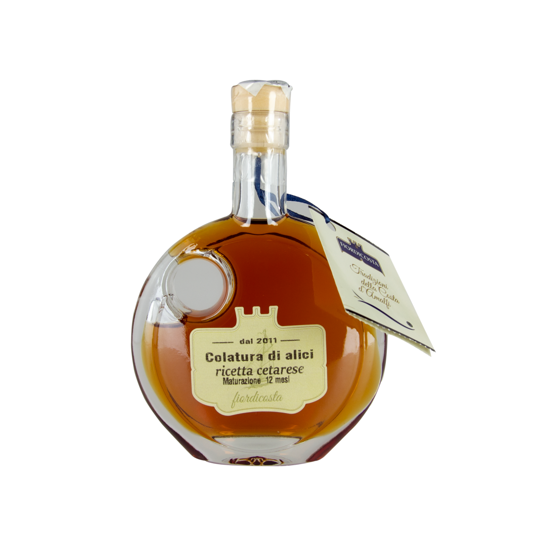 Colatura di alici di Cetara maturazione 12 mesi - Fiordicosta - 100ml