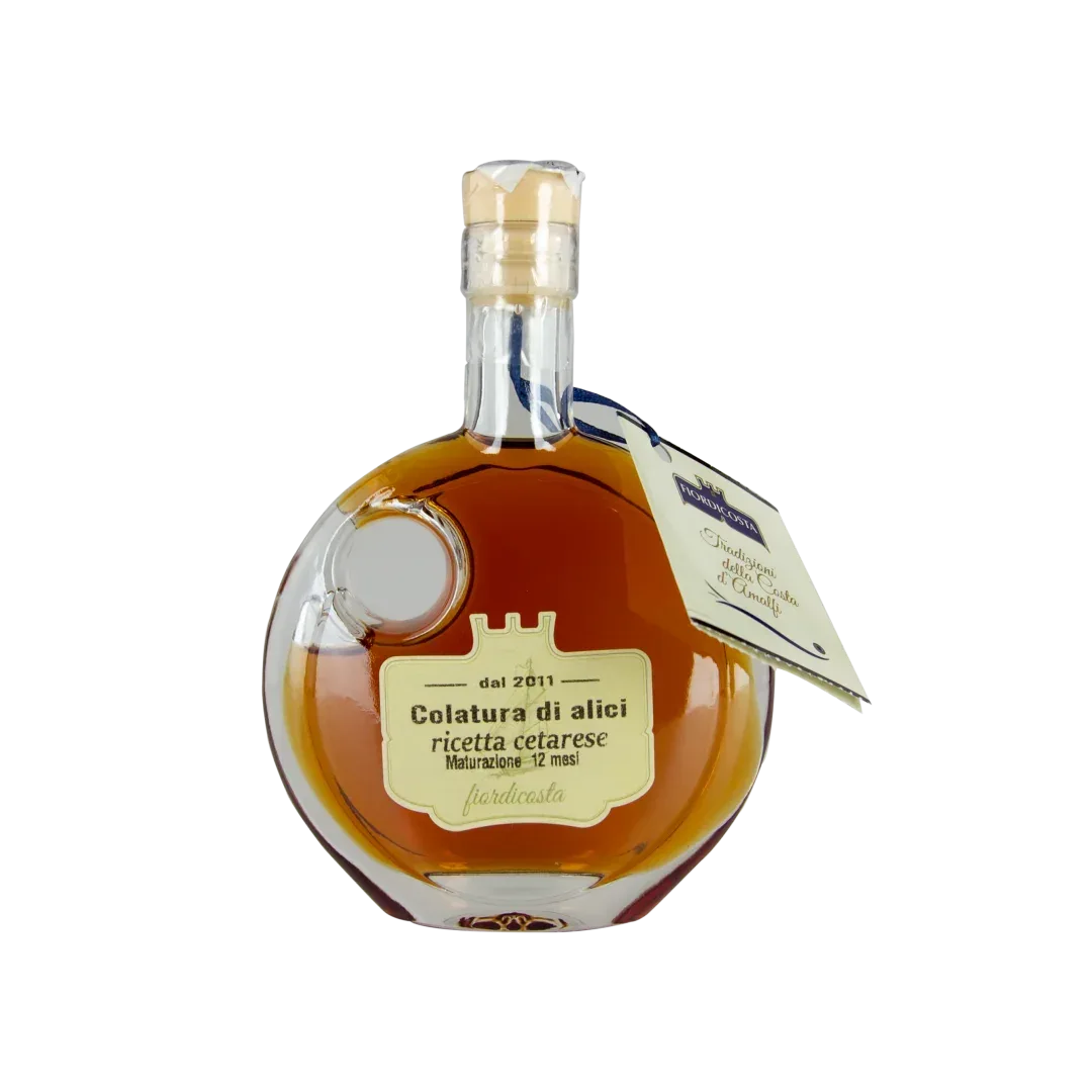 Colatura di alici di Cetara maturazione 12 mesi - Fiordicosta - 100ml - Drugstore Napoli