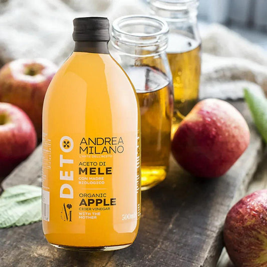 Deto - Aceto di Mele Biologico con Madre - Andrea Milano - 500ml - Drugstore Napoli