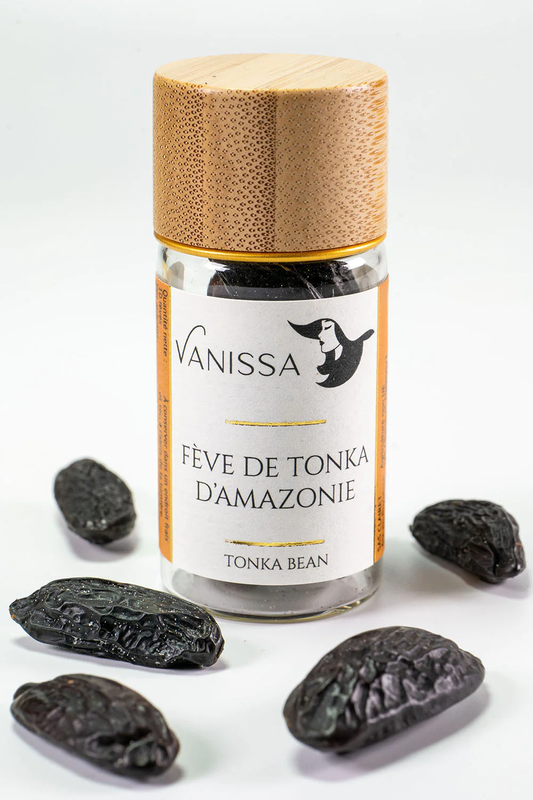 Fave Tonka Amazzonici - Bottiglia da 10 fagioli - Vanissa