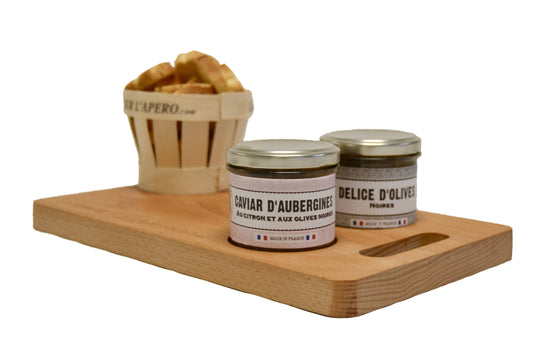 Caviale di melanzane con limone e olive nere Vegano - La cerise sur l'apéro - 90g