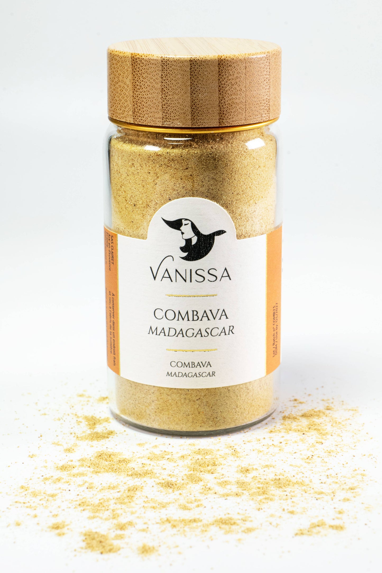 Polvere di Combava - Lime Kaffir del Madagascar - Vanissa - 50g