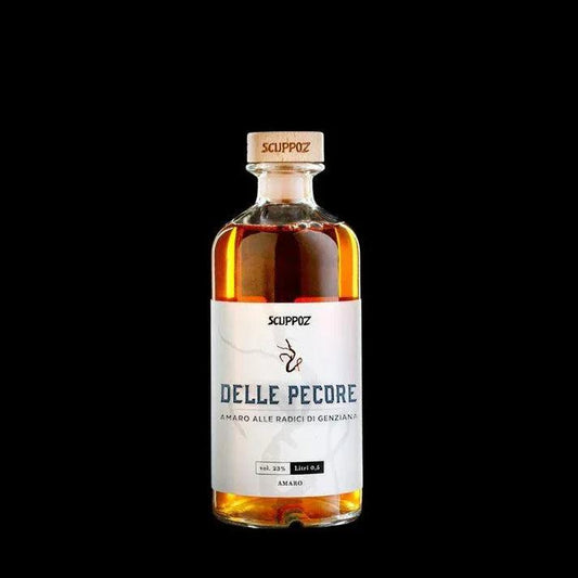 Delle Pecore Genziana 50cl - Amaro alle Radici - 23% vol - Scuppoz - Drugstore Napoli