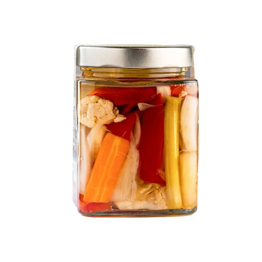 Fantasia dell'Orto - Giardiniera in Agrodolce -Verticelli - 580g - Drugstore Napoli