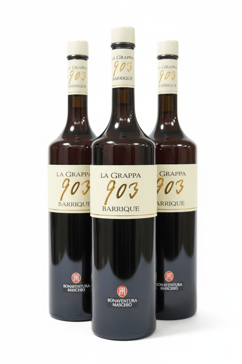 Grappa Barrique - Sfondo Bianco