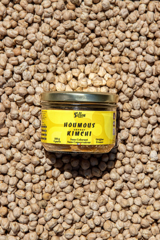 Hummus al Kimchi Sillon 100g - Crema di ceci biologici con kimchi fermentato - Drugstore Napoli
