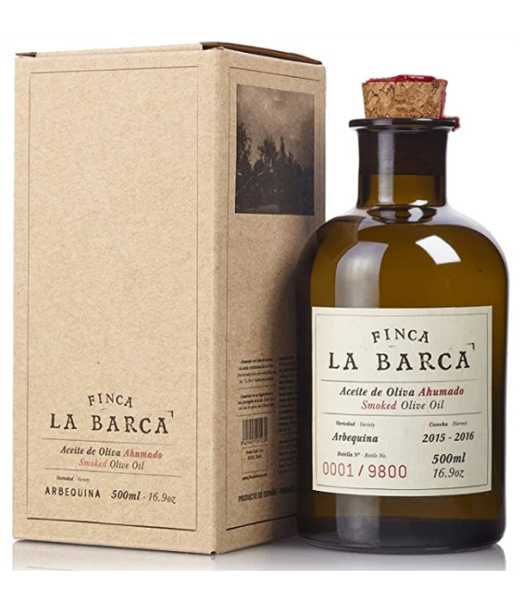 Olio di Oliva Affumicato Spagnolo - 250 - Finca La Barca -EDIZIONE LIMITATA - BOTTIGLIA NUMERATA