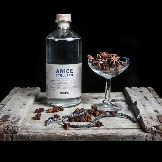 Anice Stellato 70cl - Liquore di Anice - 40% vol - Scuppoz - Drugstore Napoli