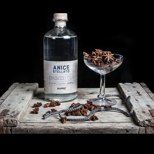 Anice Stellato 70cl - Liquore di Anice - 40% vol - Scuppoz - Drugstore Napoli
