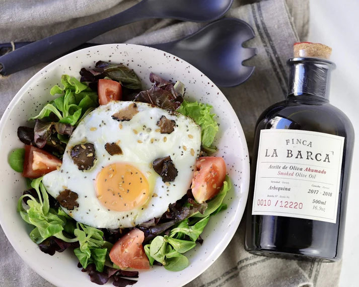 Olio di Oliva Affumicato Spagnolo - 250 - Finca La Barca -EDIZIONE LIMITATA - BOTTIGLIA NUMERATA