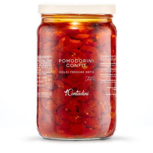 🍅 Pomodorini Ciliegini Confit - 1600g | I Contadini - Drugstore Napoli