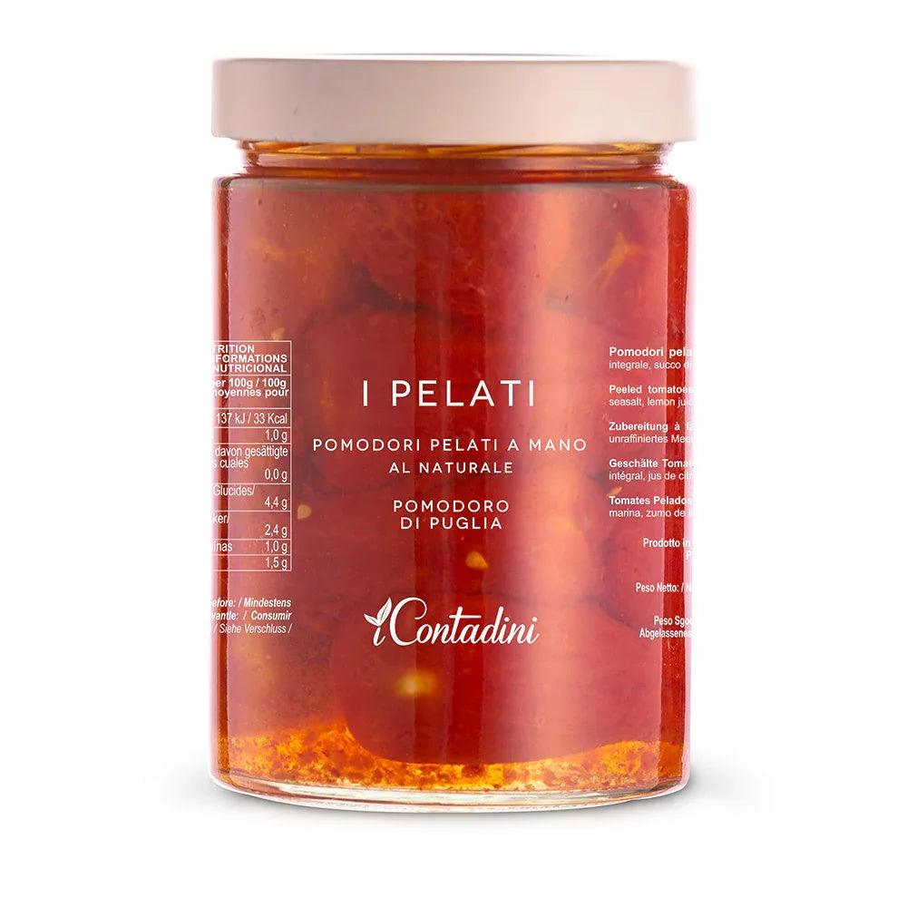 I Pelati - Pomodori Lunghi al Naturale - I Contadini - 550 g - Drugstore Napoli