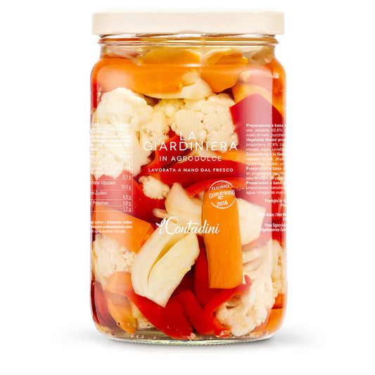 Giardiniera alla Crudaiola 1600g I Contadini - Drugstore Napoli