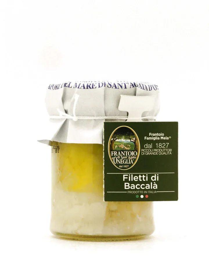 Filetti di Baccalà - Frantoio di Sant’Agata d’Oneglia - 150g - Drugstore Napoli