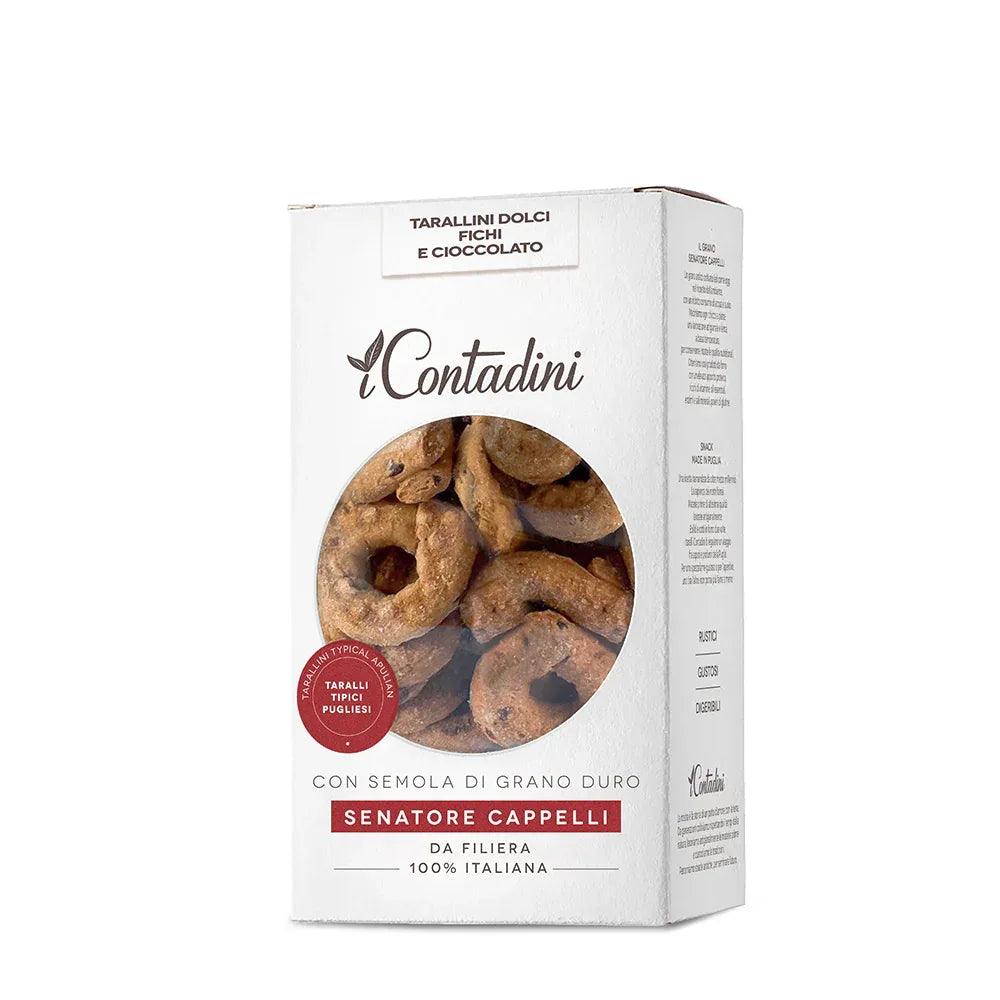 Taralli dolci Fichi e Cioccolato - I Contadini - 250g - Drugstore Napoli